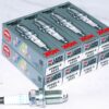 Set of 8 Genuine NGK 5555 PFR6G-11 Laser Platinum Spark Plugs
