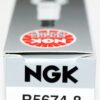 Set of 8 Genuine NGK 5657 R5674-8 Racing Spark Plugs - Image 9