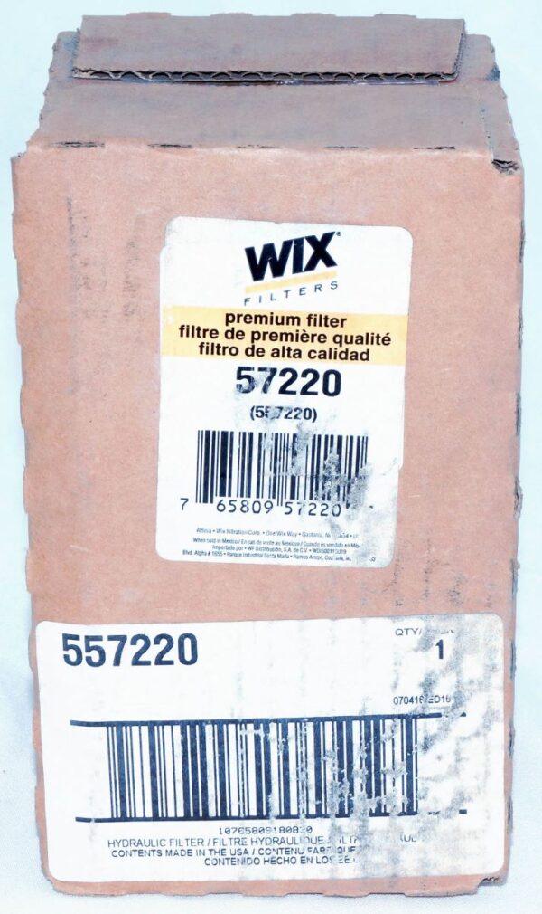 Spin-On Hydraulic Filter Wix 57220 for Case Komatsu Holland Terex Volvo - Image 2