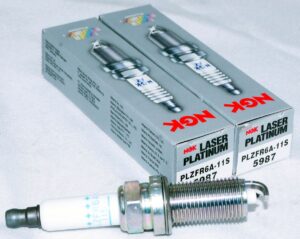 2 Pack NGK 5987 PLZFR6A-11S Laser Platinum Spark Plugs