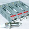 Set of 4 NGK 5987 PLZFR6A-11S Laser Platinum Spark Plugs