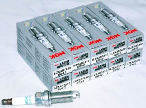 10 Pack NGK 6043 ILZKAR7A10 Laser Iridium Spark Plugs
