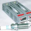 Set of 2 NGK 6043 ILZKAR7A10 Laser Iridium Spark Plugs