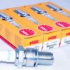 Set of 4 Genuine NGK 6669 BR9ECS-5 Nickel Spark Plugs