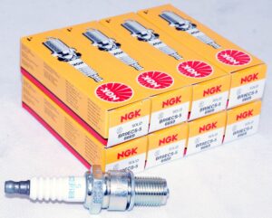 Set of 8 Genuine NGK 6669 BR9ECS-5 Nickel Spark Plugs