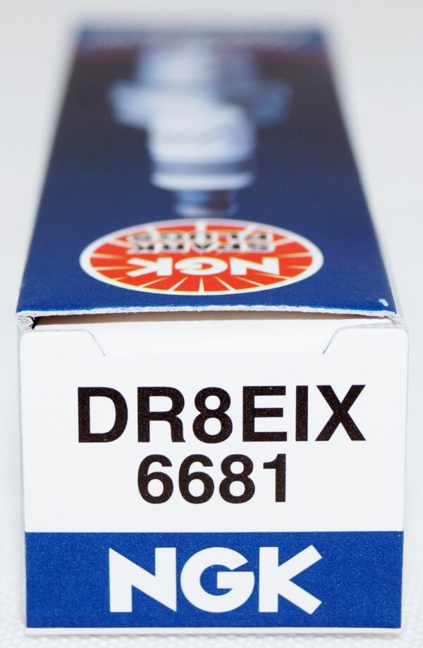 Set of 10 Genuine NGK 6681 DR8EIX Iridium IX Spark Plugs - Image 9