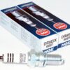 Set of 2 Genuine NGK 6681 DR8EIX Iridium IX Spark Plugs