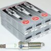 Set of 6 4306 NGK Spark Plugs LZTR5A-13 with 53141 NGK Ignition Wire Set CRX067 - Image 3
