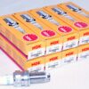 Set of 10 Genuine NGK 7168 DCPR8EKC Multi-Ground Spark Plugs