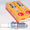 Set of 2 Genuine NGK 7168 DCPR8EKC Multi-Ground Spark Plugs