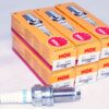 Set of 6 Genuine NGK 7168 DCPR8EKC Multi-Ground Spark Plugs