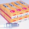 Set of 8 Genuine NGK 7168 DCPR8EKC Multi-Ground Spark Plugs