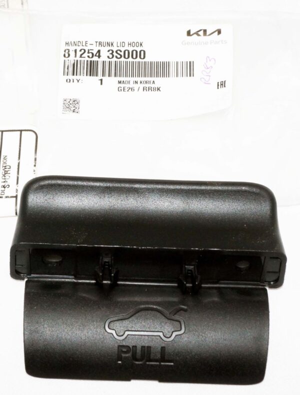 Genuine OEM 812543S000 Kia Trunk Lid Pull Handle Forte Optima Cadenza