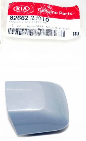 Genuine OEM 826622J010 Kia Right Front Door Handle Knob Cover Gray