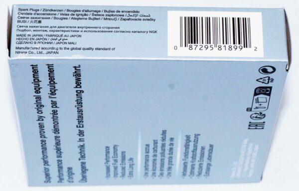 Set of 4 Genuine NGK 91899 DILKAR7Q8 Laser Iridium Spark Plugs - Image 11