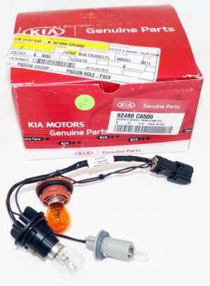 Genuine OEM 92480C6500 Kia Socket and Wire Assembly with Bulbs