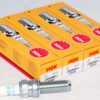 Set of 4 Genuine NGK 93444 LMAR8D-J Multi-Ground Spark Plugs