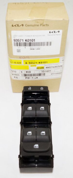 Genuine OEM 93571K0101 Kia Soul Door Window Switch Assembly