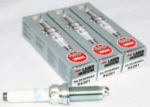 Set of 3 Genuine NGK 94201 SILZKGR8B8S Laser Iridium Spark Plugs