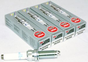 4 Pack Genuine NGK 96206 SILZKGR8E8S Laser Iridium Spark Plugs