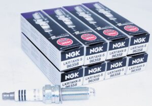 Set of 8 Genuine NGK 96358 LKR7AHX-S Ruthenium HX Plugs