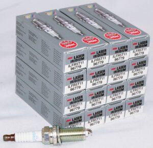 Set of 16 Genuine NGK 96779 ILFR5T11 Laser Iridium Spark Plugs