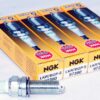 Set of 4 Genuine NGK 97390 LKR7BGP-S G-Power Platinum Spark Plugs