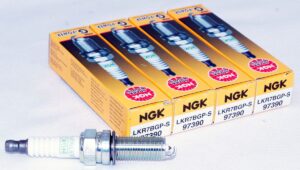 Set of 4 Genuine NGK 97390 LKR7BGP-S G-Power Platinum Spark Plugs