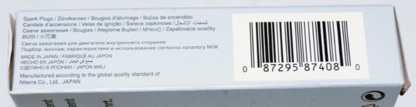 Set of 6 Genuine NGK 97408 LZTR6AP11EG Laser Platinum Spark Plugs - Image 2