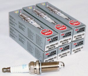 Set of 6 Genuine NGK 98376 DILFR5A-11D Laser Iridium Spark Plugs