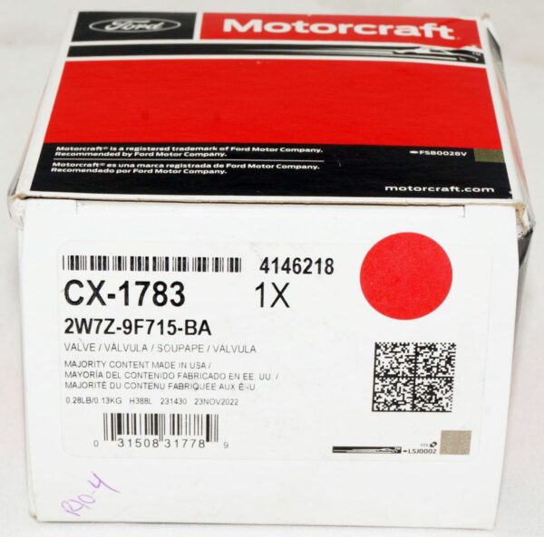 Genuine Motorcraft CX1783 Fuel Injection Idle Air Control Valve Ford 2W7Z9F715BA - Image 2