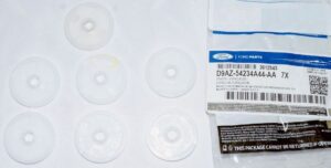 7 Pack Genuine OEM D9AZ54234A44AA Ford Rear Door Glass Spacer