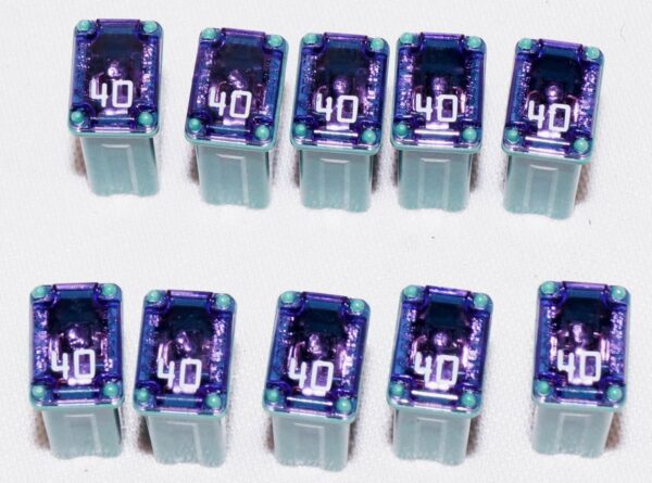 10 Pack Genuine OEM Ford DG9Z14526EA 40A Fuse Relay Circuit Breakers - Image 2