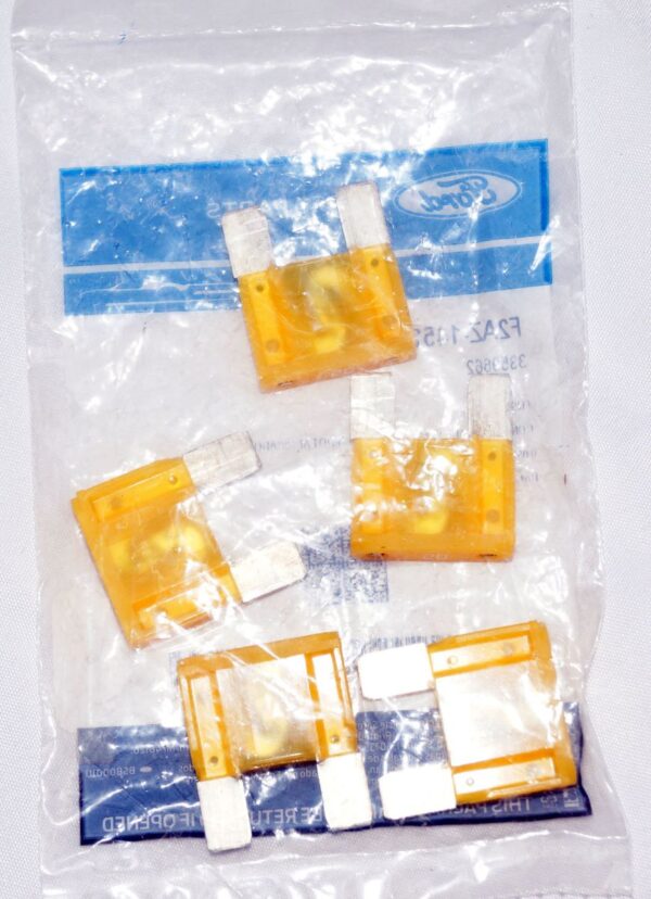 5 Pack Genuine OEM Ford F2AZ14526A 20A Maxi Fuses