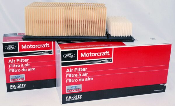 Pair of OEM Motorcraft FA1902 Ford BC3Z9601A 6.7L Powerstroke Diesel Air Filter