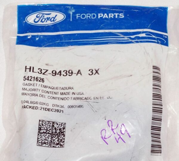 3 Pack Genuine OEM Ford HL3Z9439A Intake Gaskets - Image 6