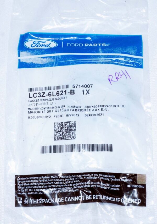 Genuine OEM Ford LC3Z6L621B Oil Cooler Assembly Gasket - Image 2