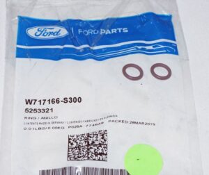 2 Pack Genuine OEM W717166S300 Ford Connect O-Ring Rubber Seal