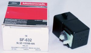 Genuine OEM Motorcraft SF632 Turn Signal Flasher Ford 5L3Z13350AA