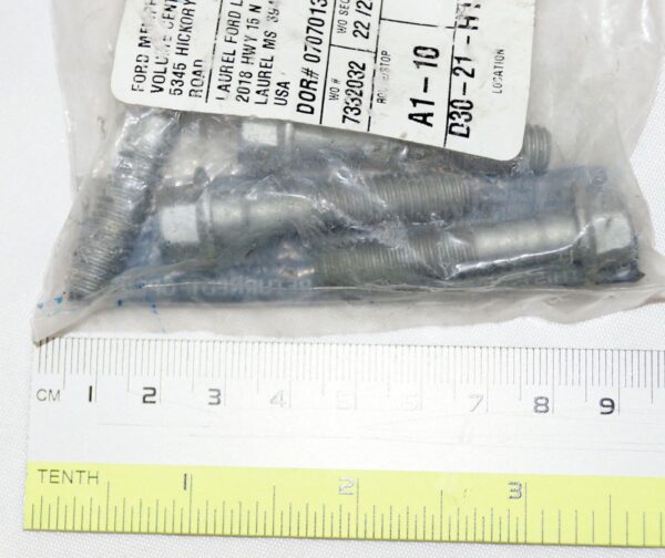 4 Pack Genuine OEM Ford W500111S442 Transmission Oil Cooler Bolt - Image 5