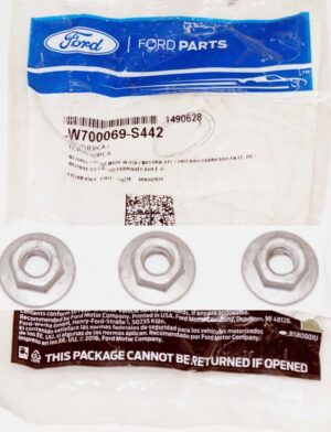 3 Pack Genuine OEM W700069S442 Ford Running Board Nuts