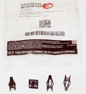4 Pack Genuine OEM Ford W710338-S424 Body B-Pillar Trim Panel Clips
