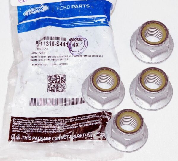 4 Pack Genuine OEM W711310S441 Ford Spring Retainer Nuts