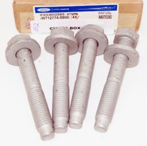 4 Pack Genuine OEM Ford W712774S900 Suspension Lower Control Arm Bolts