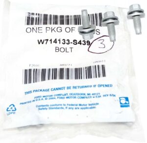 3 Pack Genuine OEM W714133S439 Ford Bolt