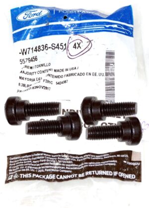 4 Pack Genuine OEM W714836S451 Seat Belt Bolts