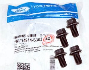 4 Pack Genuine OEM W714914S303 Ford Pulley Bolt Hex Head