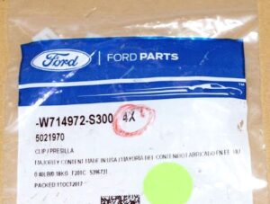 4 Pack Genuine OEM W714972S300 Interior Trim Window Trim Retainer