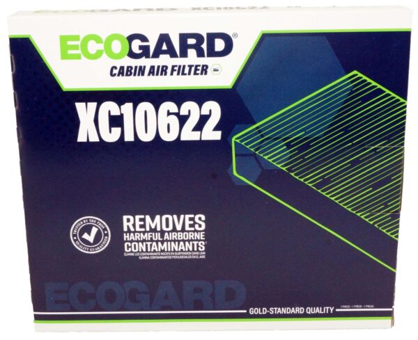 Genuine Ecogard XC10622 Cabin Air Filter Front - Image 2