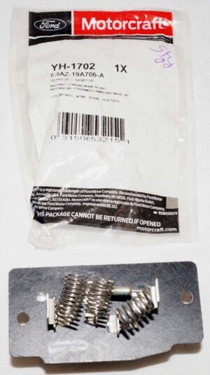 Genuine OEM Motorcraft YH1702 HVAC Blower Motor Resistor Ford E3AZ19A706A